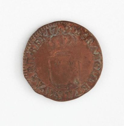 null LOUIS XVI (1774-1793) 	

Sol à l'écu, buste de Louis XVI de gauche - 1791, atelier...