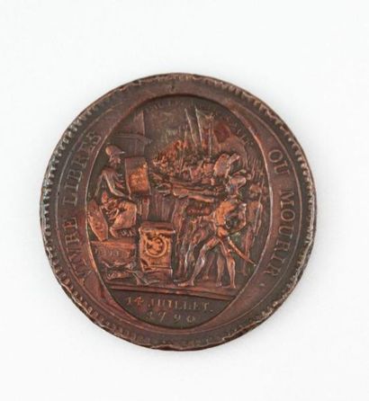 null LOUIS XVI (1774-1793), CONSTITUTION (1789-1792)

Médaille de confiance de cinq...