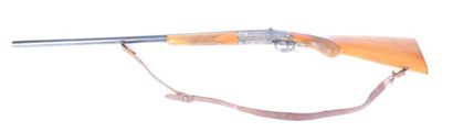 null Fusil de chasse mono canon Simplex, modèle à rempart , numéro 199853, bascule...