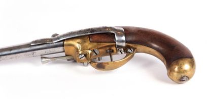 null Pistolet règlementaire français de cavalerie modèle 1777 - coffre bien marqué...