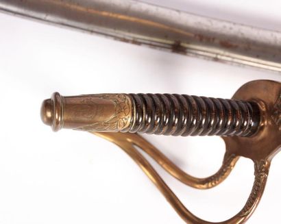 null Sabre d'Officier de cavalerie légère modèle 1822, fabrication Chatellerault...