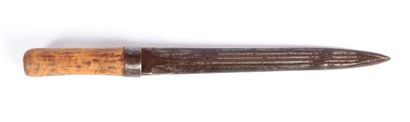 null Couteau au modèle des nettoyeurs de tranchée - lame de 24 cm - poignée bois

(assez...