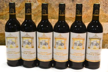 null 5 Blles	CH. LA TOUR CARNET	Haut Médoc GCC	

	1 blle de 1995, 4 blles de 1993.		

	Et.:...