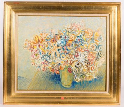 null BERDAL Alex (né en 1945)

Bouquet de fleurs

Huile sur toile 

Signée en haut...