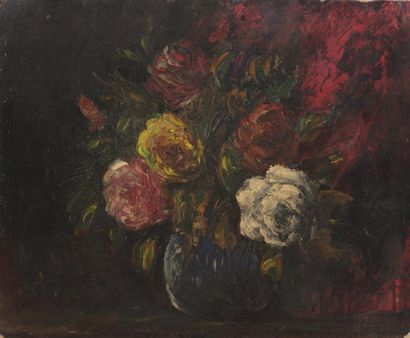 null ARAR René (1908 - 1973)

Bouquet de fleurs en vase

Huile sur carton

Contresignée...