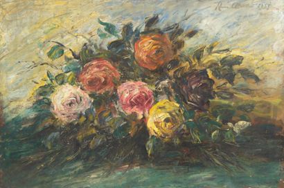 null ARAR René (1908 - 1973)

Bouquet de roses

Huile sur toile

Signée et datée...