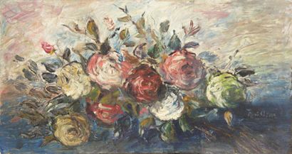 null ARAR René (1908 - 1973)

Bouquet de roses sur table

Huile sur toile 

Signée...