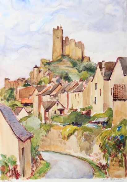 null GIRARD Léon (XXème siècle)

Najac

Aquarelle sur papier 

Signée en bas à droite,...