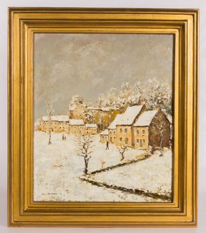 null PEYRAT Louis (1911-1999)

Village sous la neige

Huile sur panneau

Signée en...