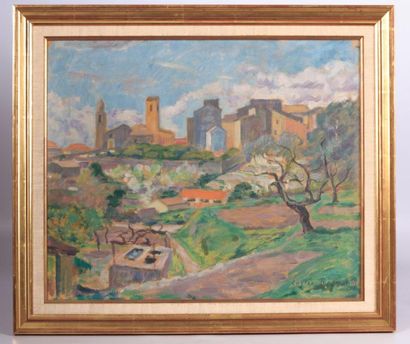 null CARLOS-REYMOND (1884-1970)

Paysage provençal

Huile sur papier marouflé sur...