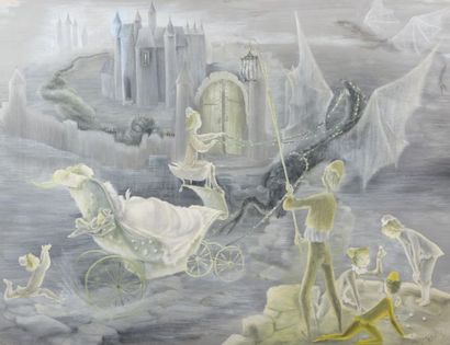 null ESTACHY Françoise (1911-1983)

Le carosse

Aquarelle

Signée en bas à droite

48...