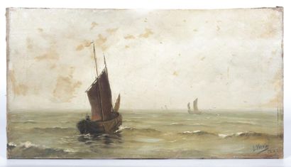 null VIERIN Emmanuel (1869-1954)

Bâteau partant à la pêche

Huile sur toile

Signée...