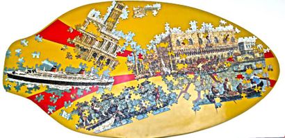 null SCALPEL Léo
Save Venise / After Canaletto
Puzzles sur skim board-bois
100 x...