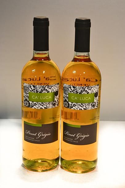 null 2 Blles	Vin Blanc Italien "Pinot Grigio" 		2011

	Présentation, niveaux et couleur...