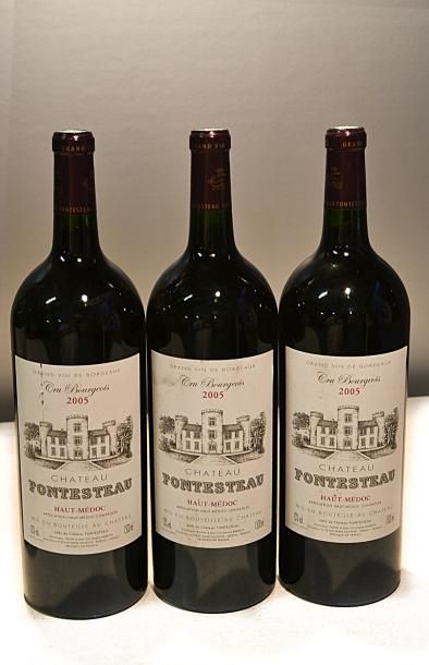 null 3 Mags	CH. FONTESTEAU	Haut Médoc CB	2005

	Et. à peine tachées. N : mi goul...