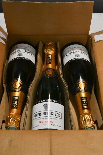 null 6 Blles	Champagne PIPER-HEIDSIECK Brut Extra		NM

	Vieilles bouteilles. Présentation...