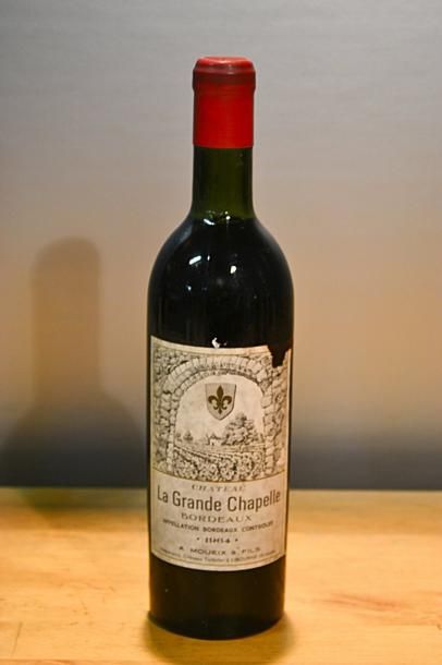 null 1 Blle	CH. LA GRANDE CHAPELLE 	Bordeaux mise nég.	1964

	Et. un peu tachée....