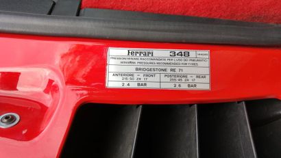 null FERRARI D348 - VERSION F119AB - 2 Places - 21 chevaux fiscaux - 1er Mise en...