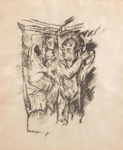 null KOKOSCHKA Oskar (1886-1980) d'après

Le captif Kolumbius

Lithographie en noir

Dim....