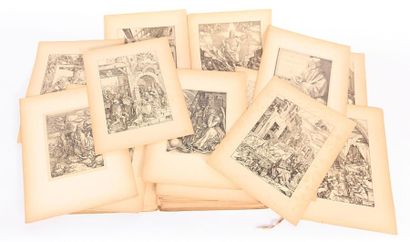 null Album de reproductions d'après Albrecht Dürer 

(mouillures, rousseurs, reliure...