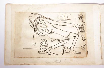null Ecole française du XIXème siècle

Ensemble de cinq dessins à la plume ou crayon...