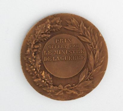 null Médaille en bronze, République française, Prix offert par le Ministère de la...
