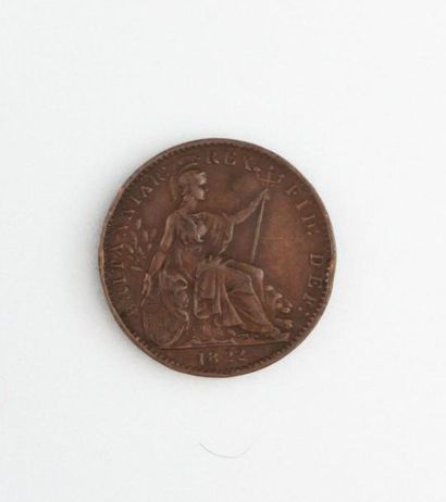 null Médaille Georges IIII

Britanniar rex fid : Def : 1822

Bronze

Diam : 25 m...