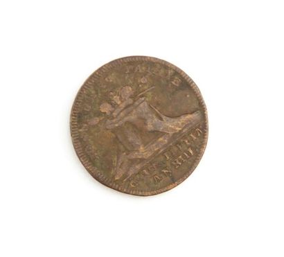 null Jeton Honneur et Patrie An XIII - Napoléon Empereur

Bronze

Diam.: 26 mm

...