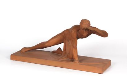null CIPRIANI Ugo (1887-1960)

Archer faisant le guet

Sculpture en terre cuite

Signée...