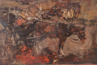 null Giovanni BOLDINI (1842-1931)

Cheval de fiacre (avenue Trudaine, Paris, 14 juillet,...