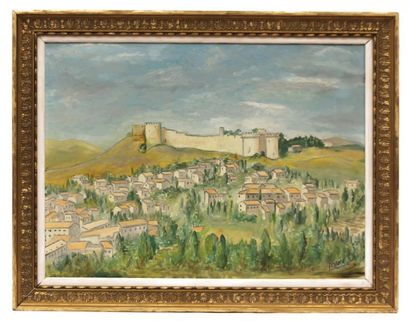 null TESTARD (XXème siècle)

La citadelle sur la coline

Huile sur toile

Signée...