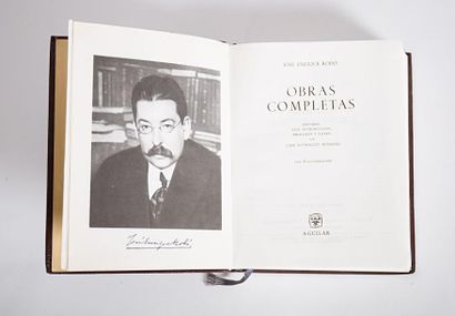 null [AGUILAR] 

RODO Jose Enrique - Obras completas - introducion, prologos et notas...