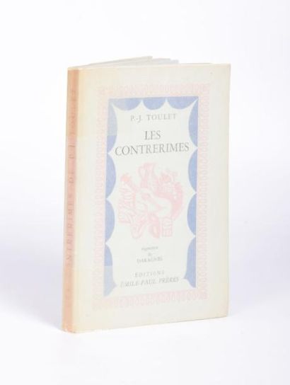 null TOULET Paul - Jean - Les contrerimes - Paris Emile Paul frères 1939 - un volume...