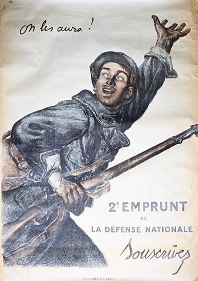 null FAIVRE Abel (1867-1945), d'après

Affiche en papier

On les aura! 2ème emprunt...