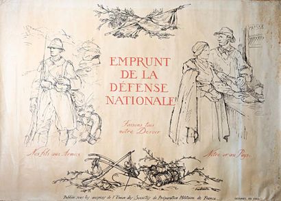 null NAUDIN Bernard (1876-1946), d'après

Affiche en papier

Emprunt de la défense...