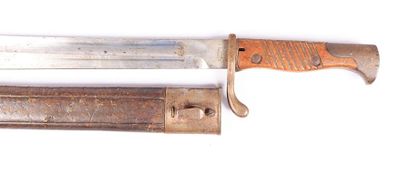 null Baïonnette Mauser Mle 98 - fabrication C.G Haenel Suhl 1915 - lame langue de...