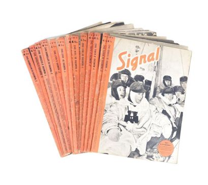 null [REVUE SIGNAL]

Lot comprenant treize revues - Année 1942

- N°4 - 2me numéro...