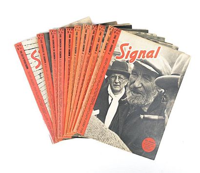 null [REVUE SIGNAL]

Lot comprenant douze revues - Année 1943

- N°12 - 2e numéro...