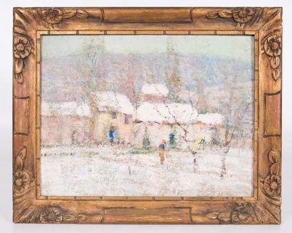 null CHARRETON Victor (1864-1936)

Paysage sous la neige

Huile sur carton

Signée...