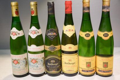 null Lot de 6 blles de vin d'Alsace comprenant :		

1 Blle	GEWURZTRAMINER mise A....