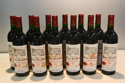 null 12 Blles	CH. VIEUX RIVALLON	St Emilion GC	1993

	Et. tachées mais parfaitement...