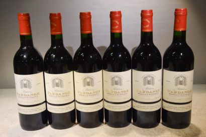 null 6 Blles	CH. PARDANGE	Bordeaux Sup.	2000

	Présentation et niveau impeccables....