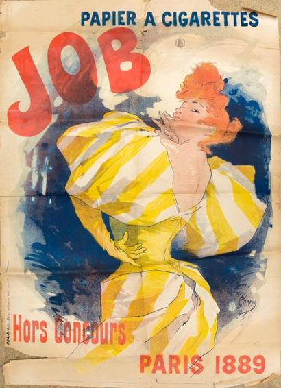 null CHERET Jules (1836-1932), d'après

Affiche en papier

Papier à cigarettes JOB...