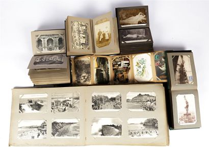 null Six albums de cartes postales sur la Gironde, Les Landes, l'Auvergne, Les pyrénnées,...