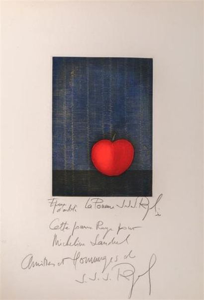 null RIGAL Jacques Jean Joachim (1926-1997), d'après
La pomme
Aquatinte
Signée et...