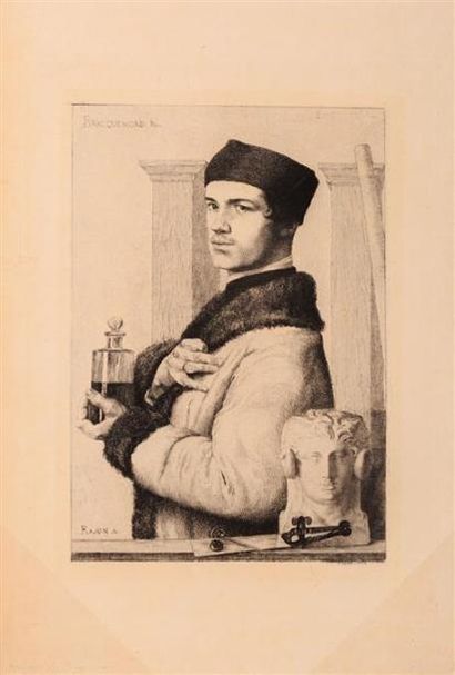 null BRACQUEMOND Félix (1833-1914) (dessinateur), d'après - RAJON Paul Adoplhe (1843-1888)...