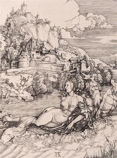 null DURER Albrecht (1471-1528), d'après
Le monstre marin
Gravure sur cuivre
Reproduction...