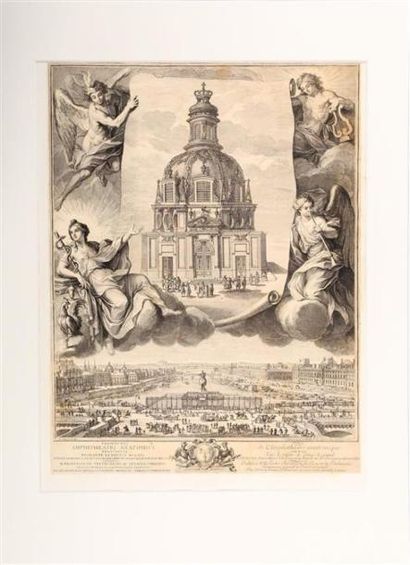 null DIEU Antoine (1662 - 1727) dessinateur - SIMONNEAU Charles Louis (1645 - 1728),...