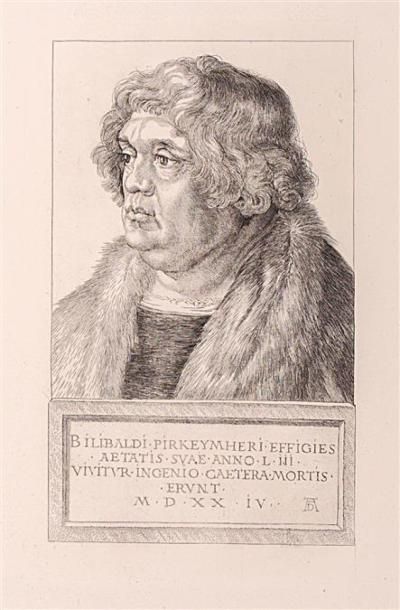 null DURER Albrecht (1471-1528), d'après - DURANT Amand (imprimeur)
Willibald Pirckheimer
Gravure...