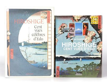 null Collectif - Hiroshige, cent vues célèbres d'Edo - Hazan 1987 - un volume in-folio...